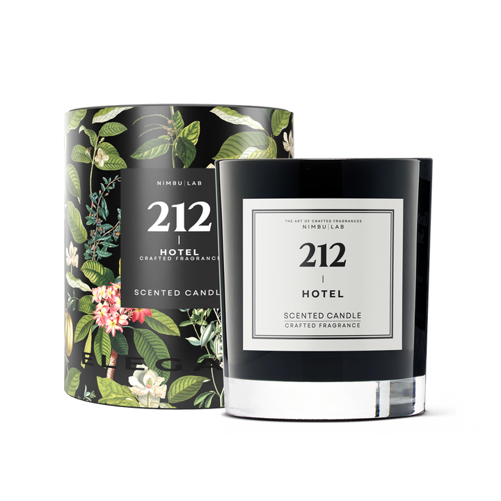 212 HOTEL - Floral and Marine - Scented Candle 8oz - Nimbu Lab - The Art Of Crafted Fragrances